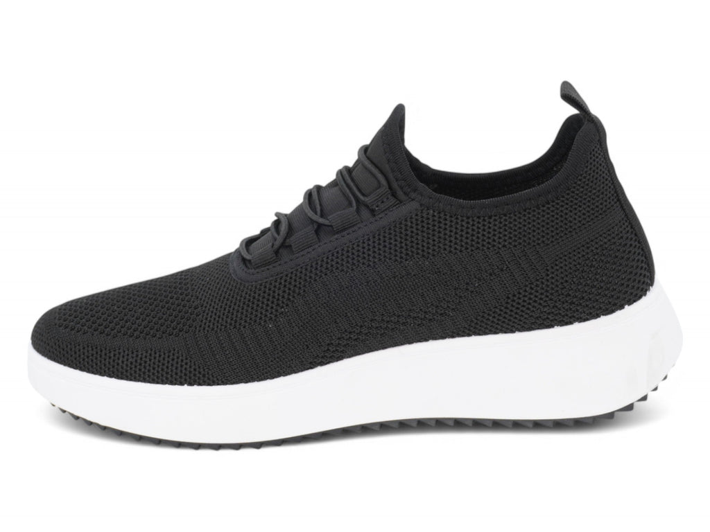 Women`s Black Bungee Sneaker