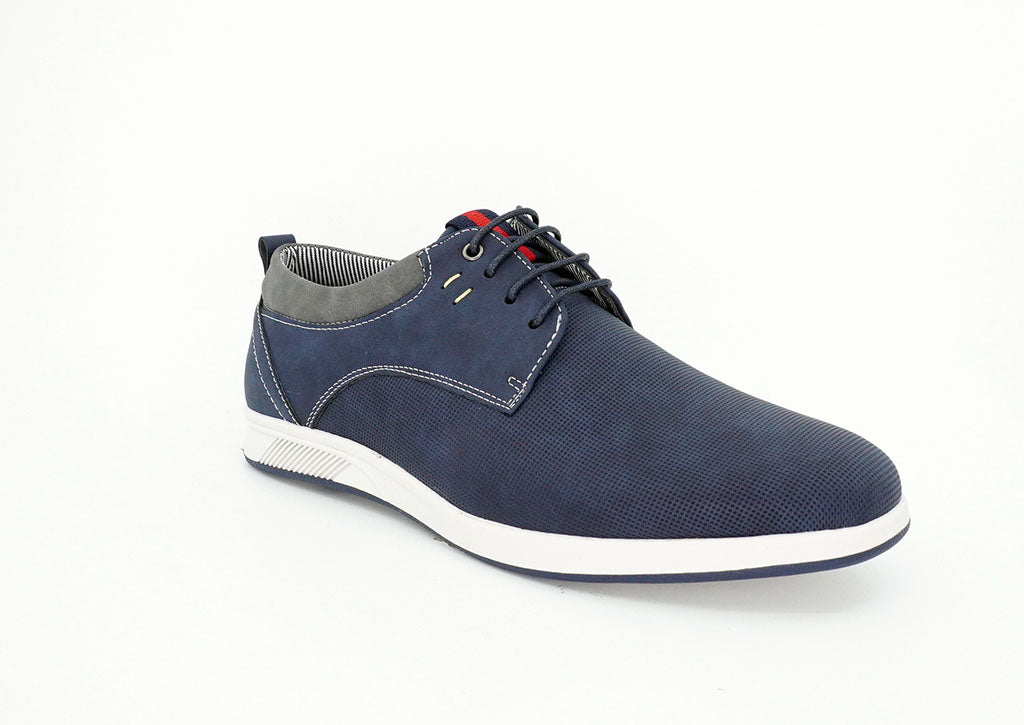 Men`s Navy Casual Oxford Shoe