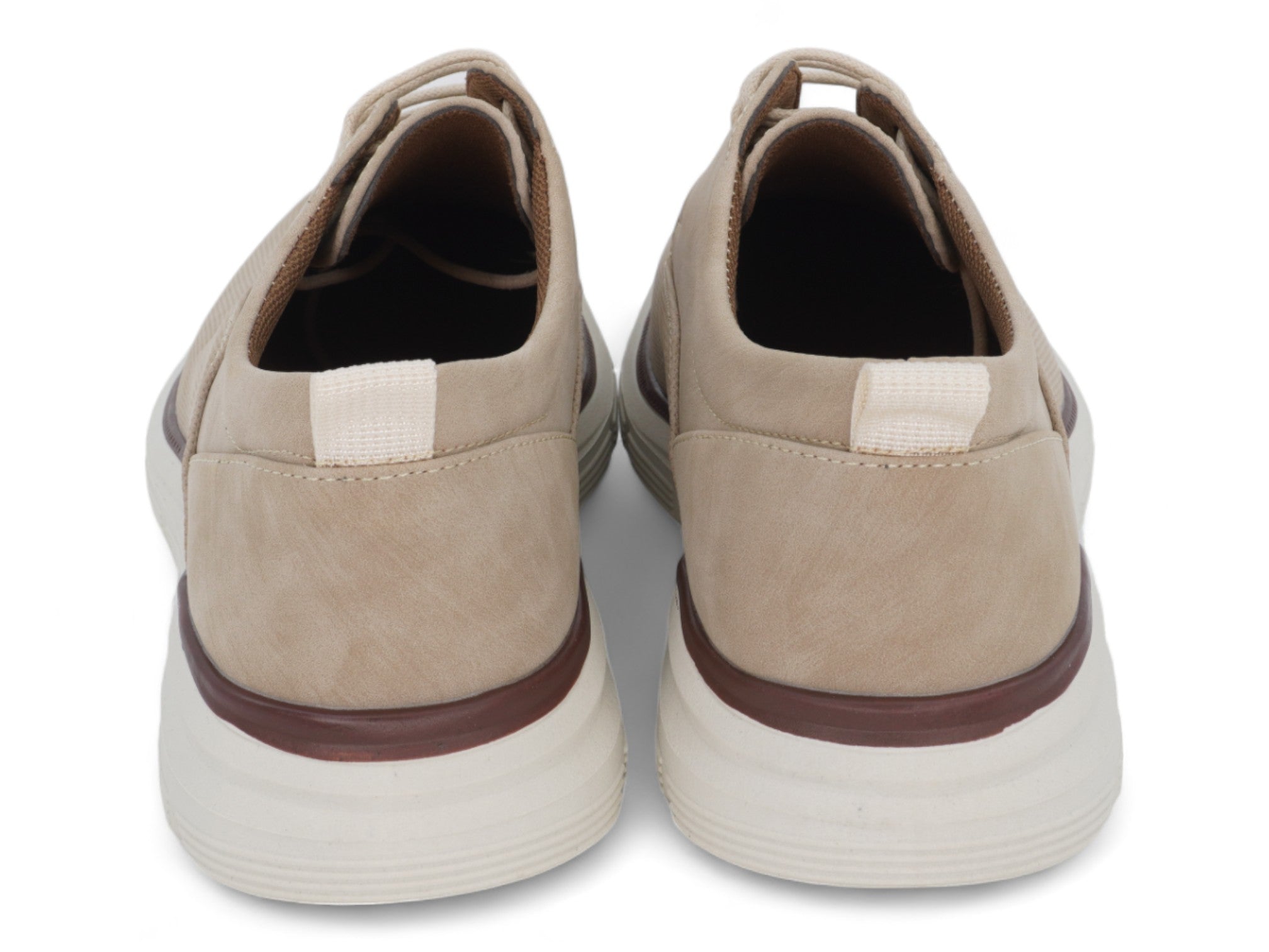 Men`s Beige Sporty Oxford