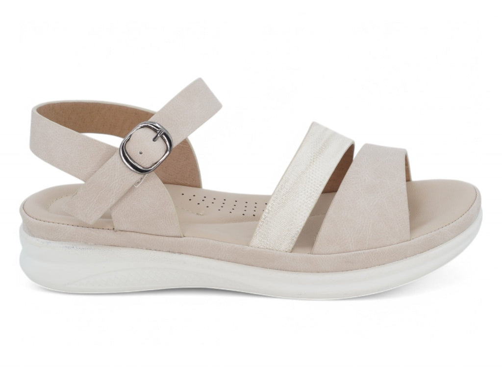 Women`s Beige Dania Comfort Sandal