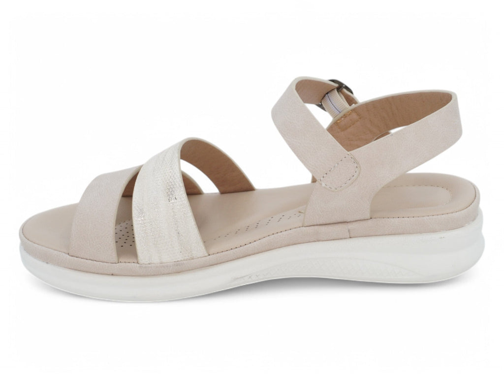 Women`s Beige Dania Comfort Sandal