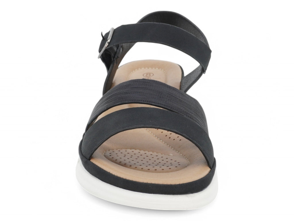 Women`s Black Dania Comfort Sandal