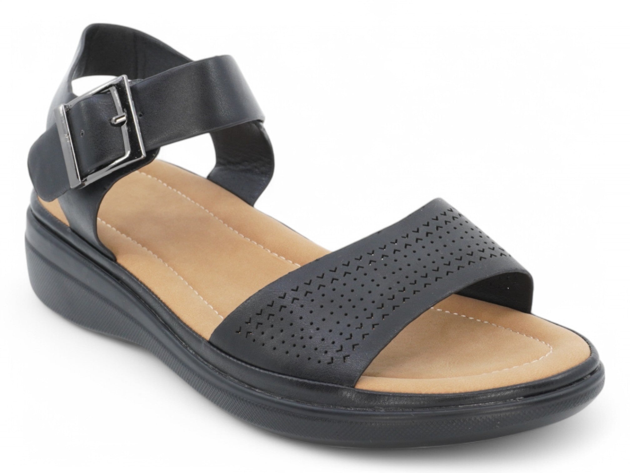 Women`s Black Tilly Comfort Sandal