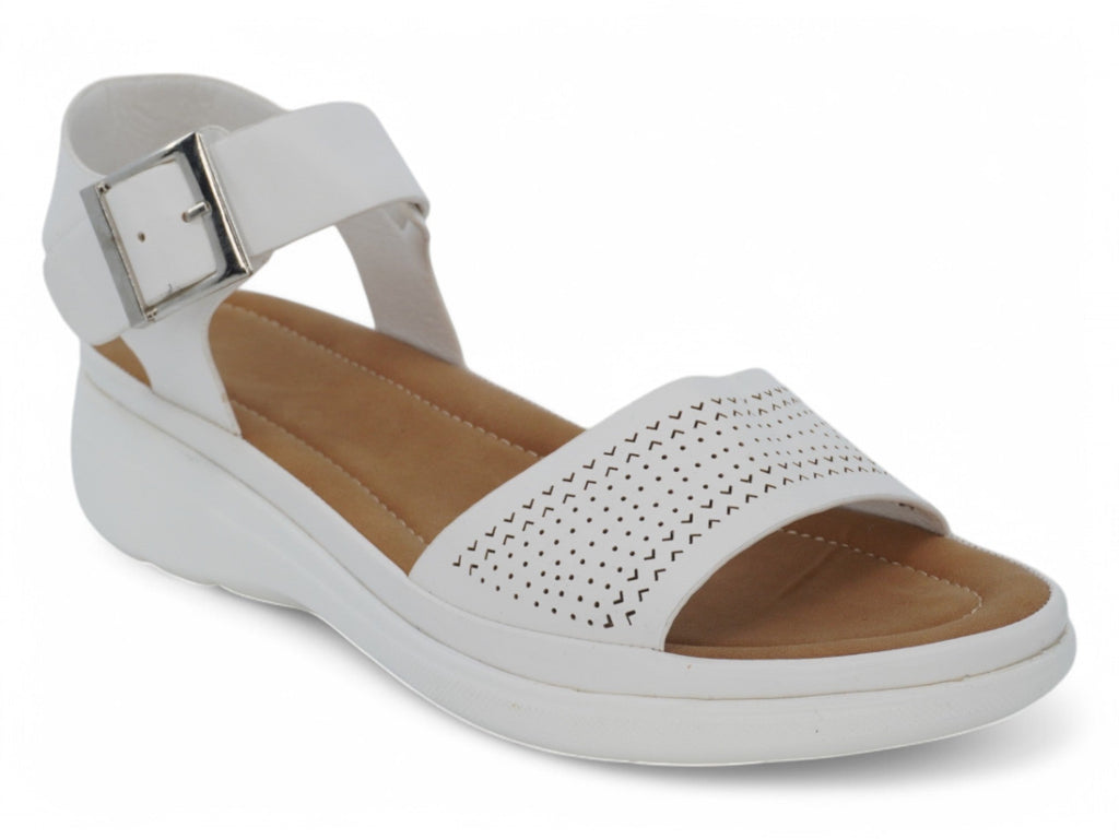 Women`s White Tilly Comfort Sandal