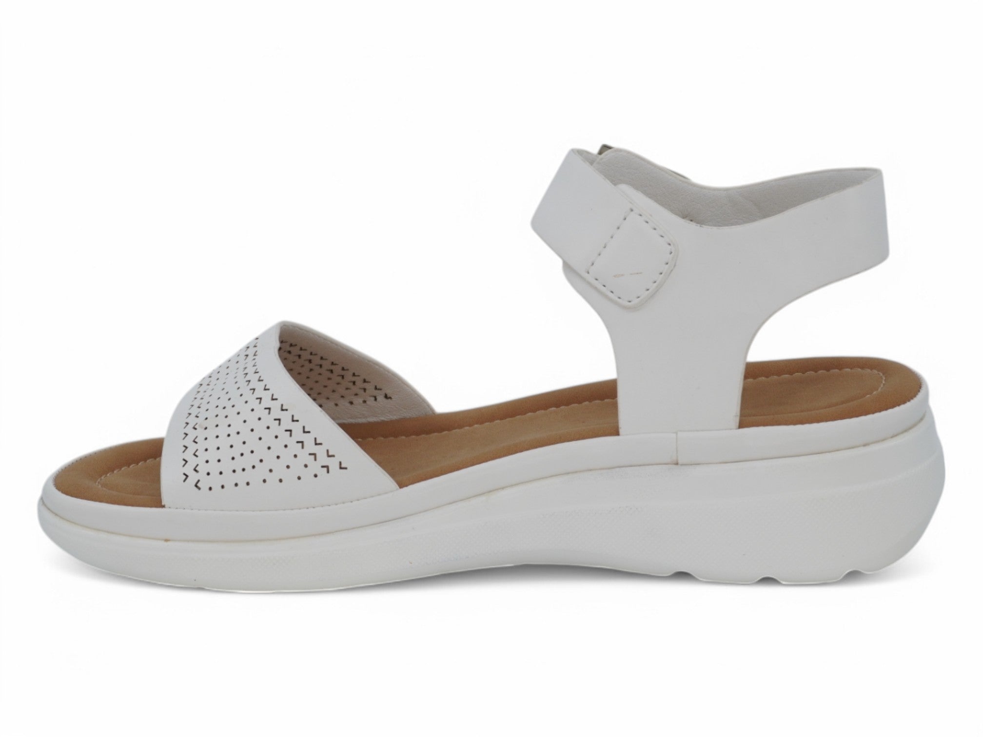Women`s White Tilly Comfort Sandal