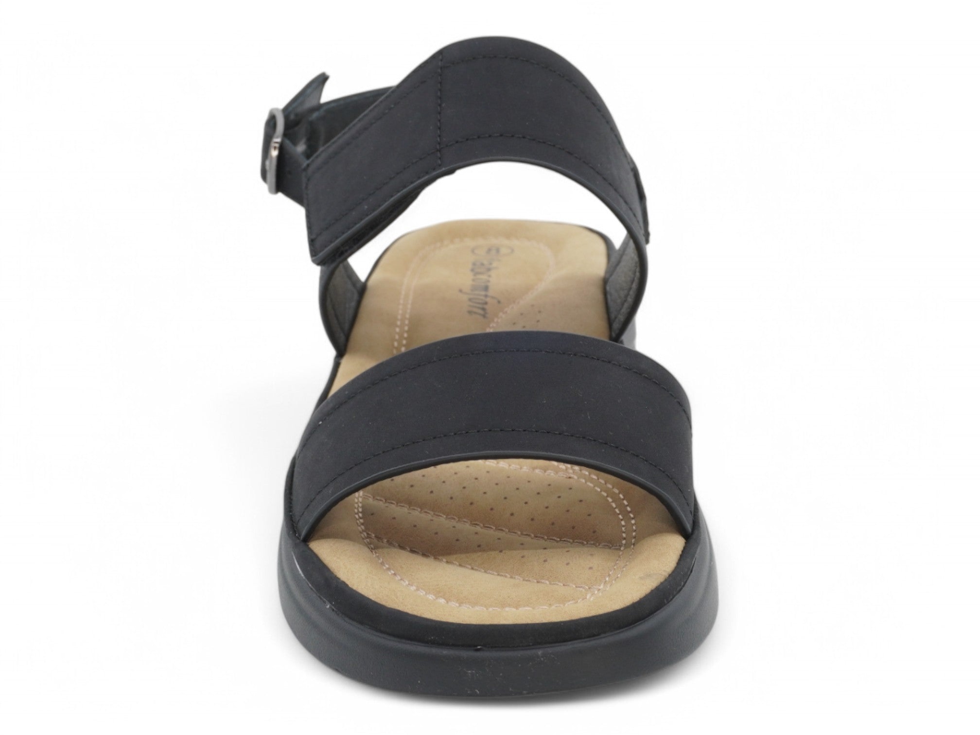 Women`s Black Caroline Comfort Sandal