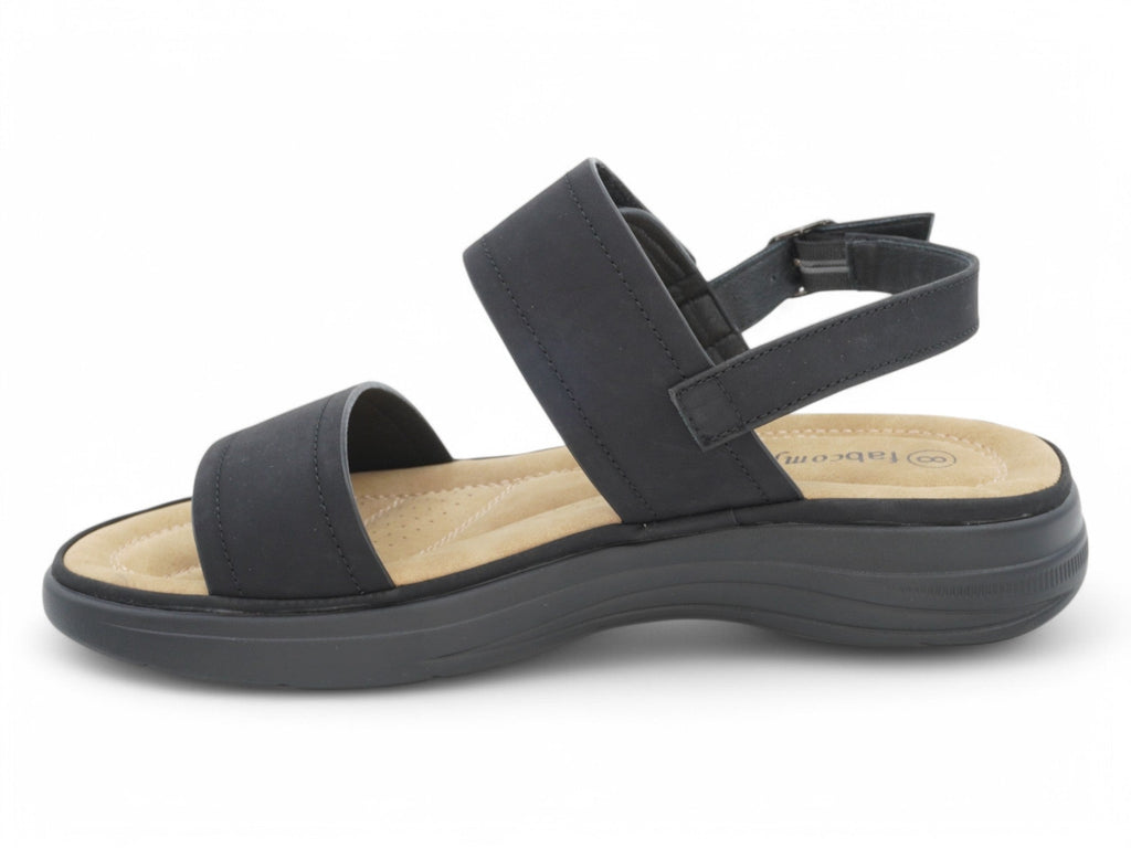 Women`s Black Caroline Comfort Sandal