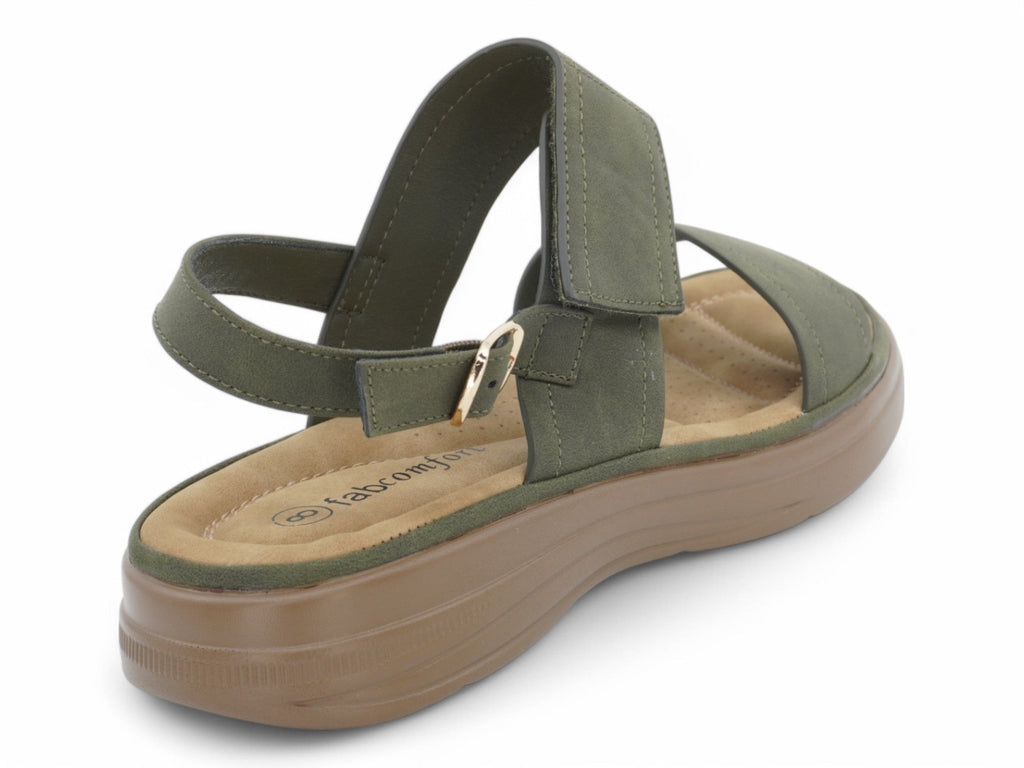 Women`s Olive Caroline Comfort Sandal