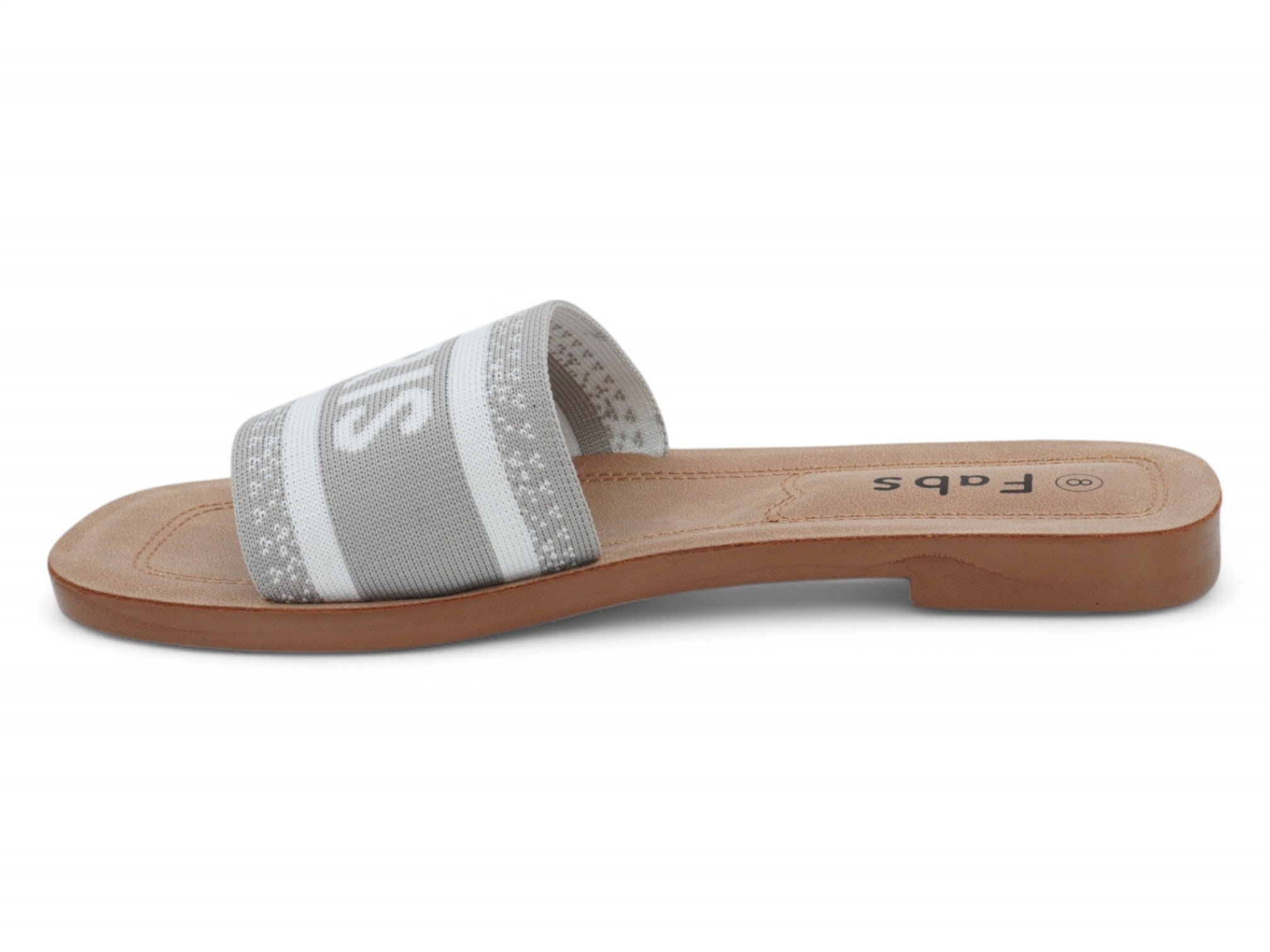 Women` Gray Paris Elastic Sandal