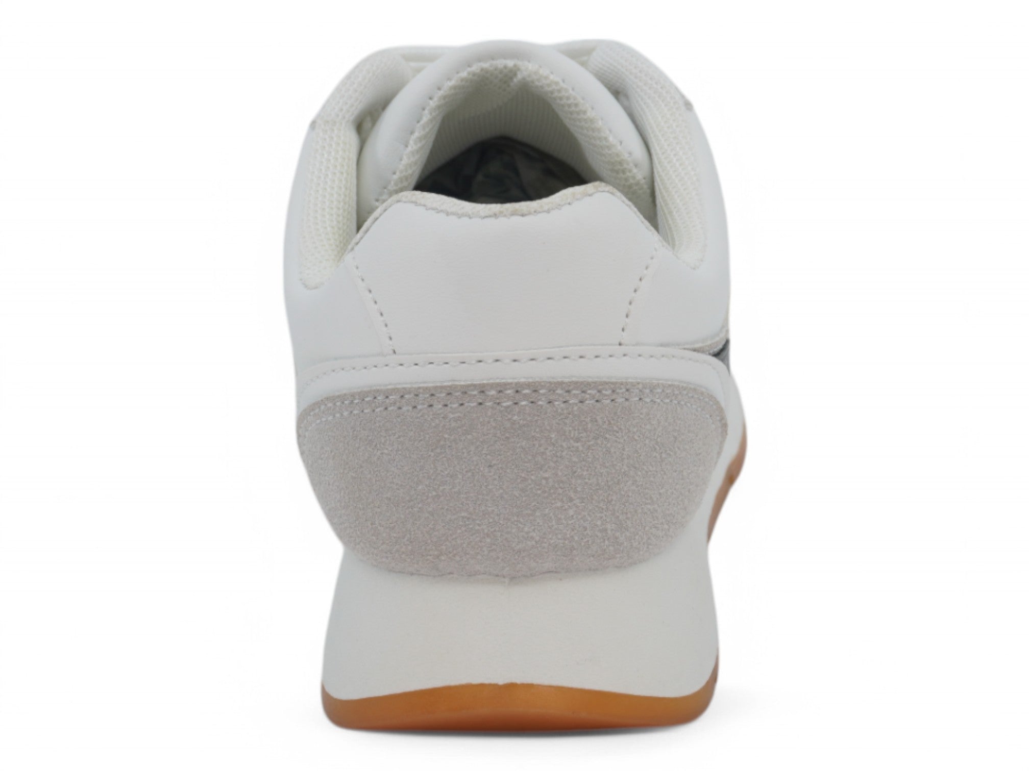 Boys` Gray Microsuede Sneaker