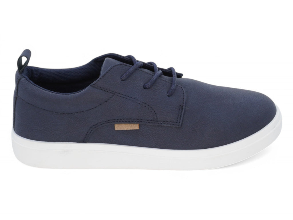 Boys` Navy Ted Casual Shoe